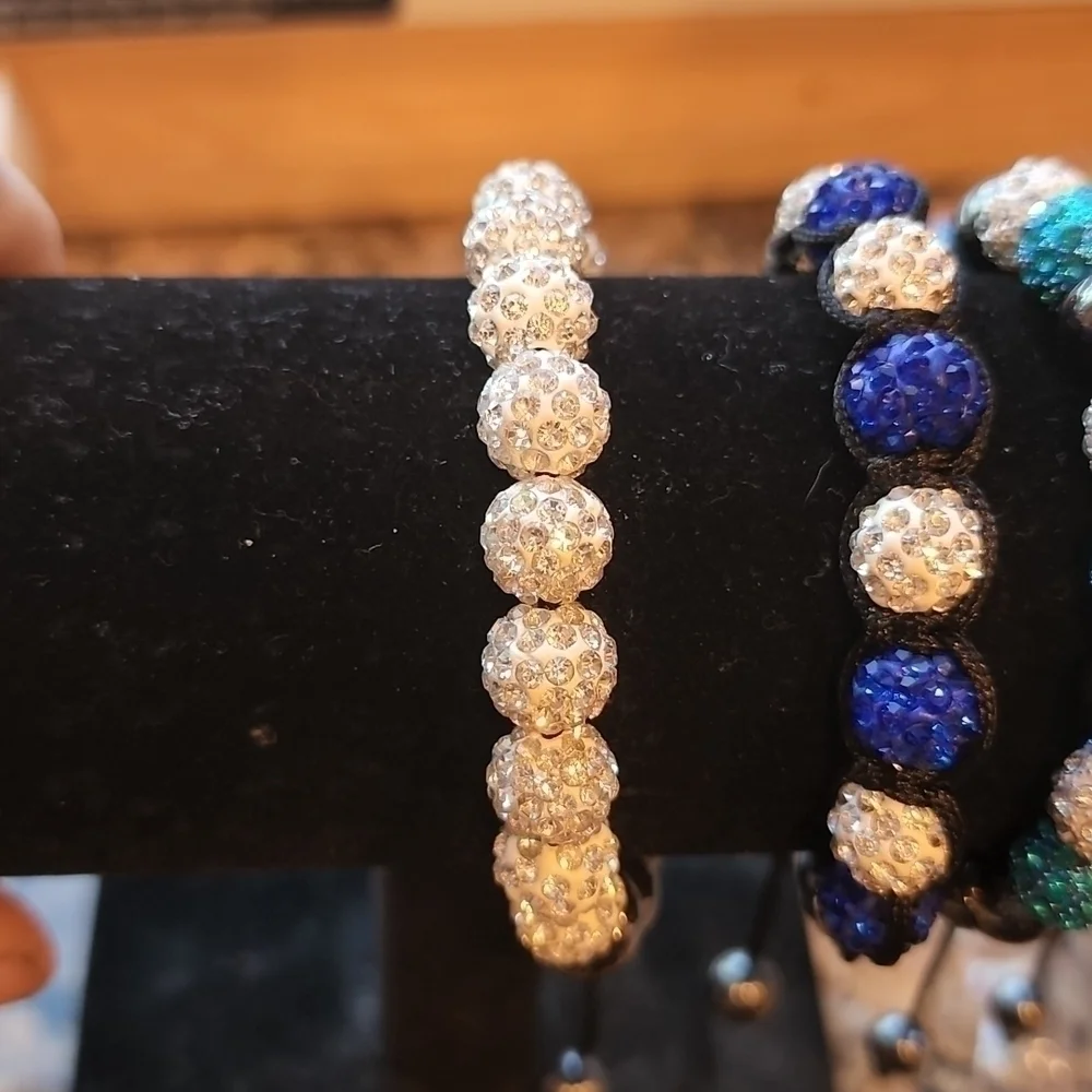 Jewelry Bundle of 5 Disco bracelets - Picture 4 of 5